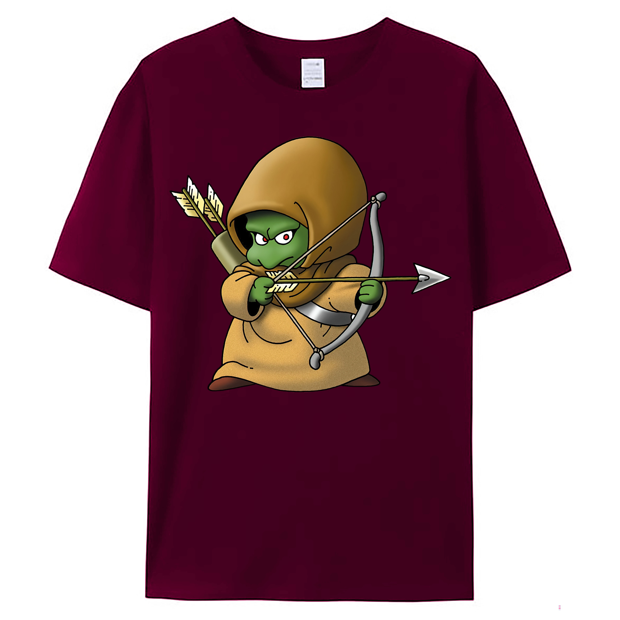 （画像用） ドラゴンクエスト Doragon Kuesuto Dragon Quest レディースカジュアルプリントTシャツ（綿100％）